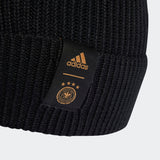 adidas Germany Woolie Beanie Black / Tactile Gold Metallic - Best Buy Soccer