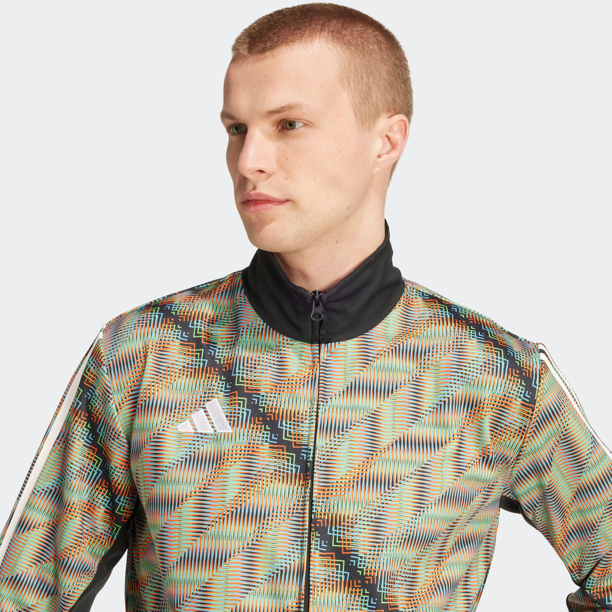 adidas Hispanic Celebration Track Top - Black/Multicolor - Best Buy Soccer