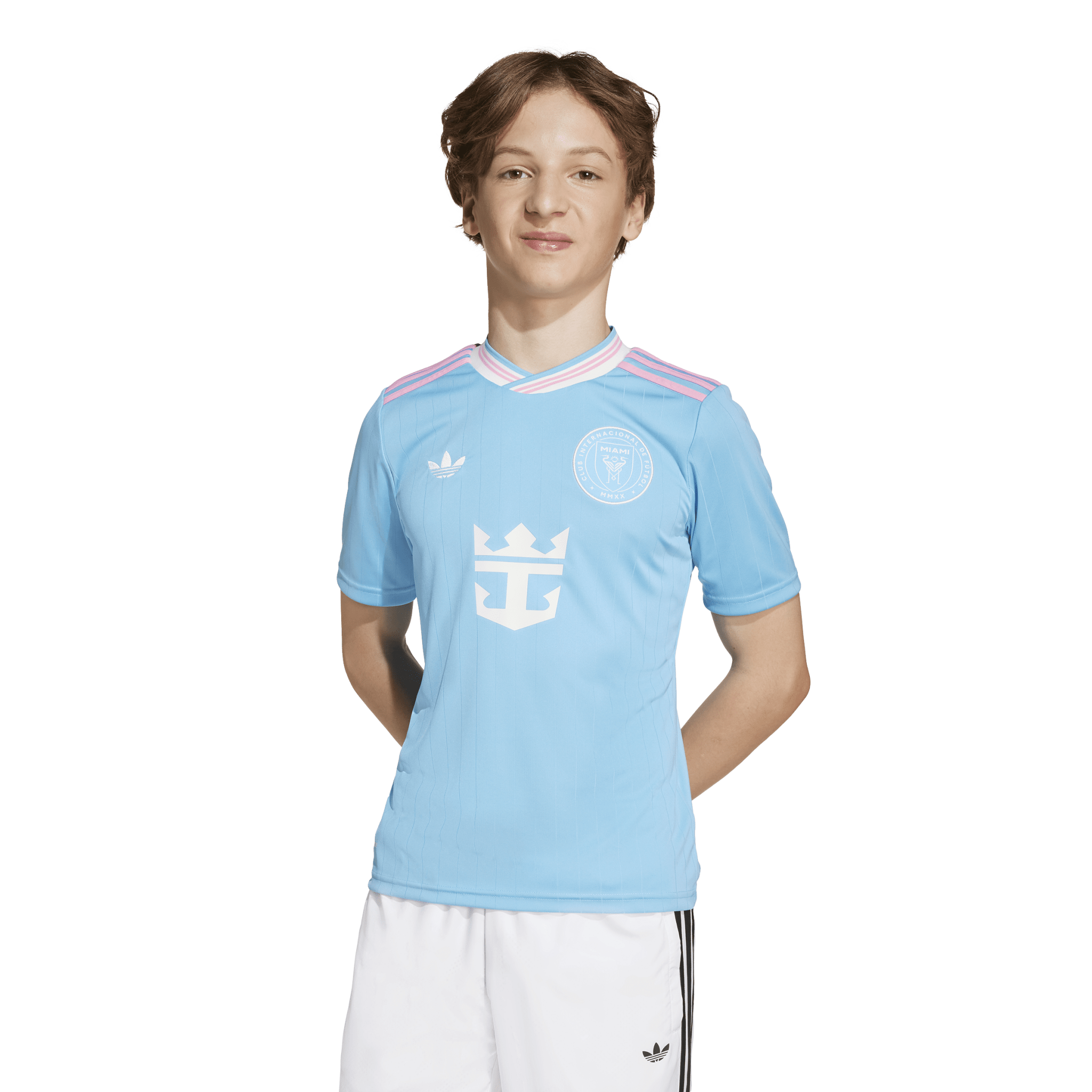 adidas Inter Miami CF 25/26 Third Youth Soccer Jersey - Light Blue - Best Buy Soccer