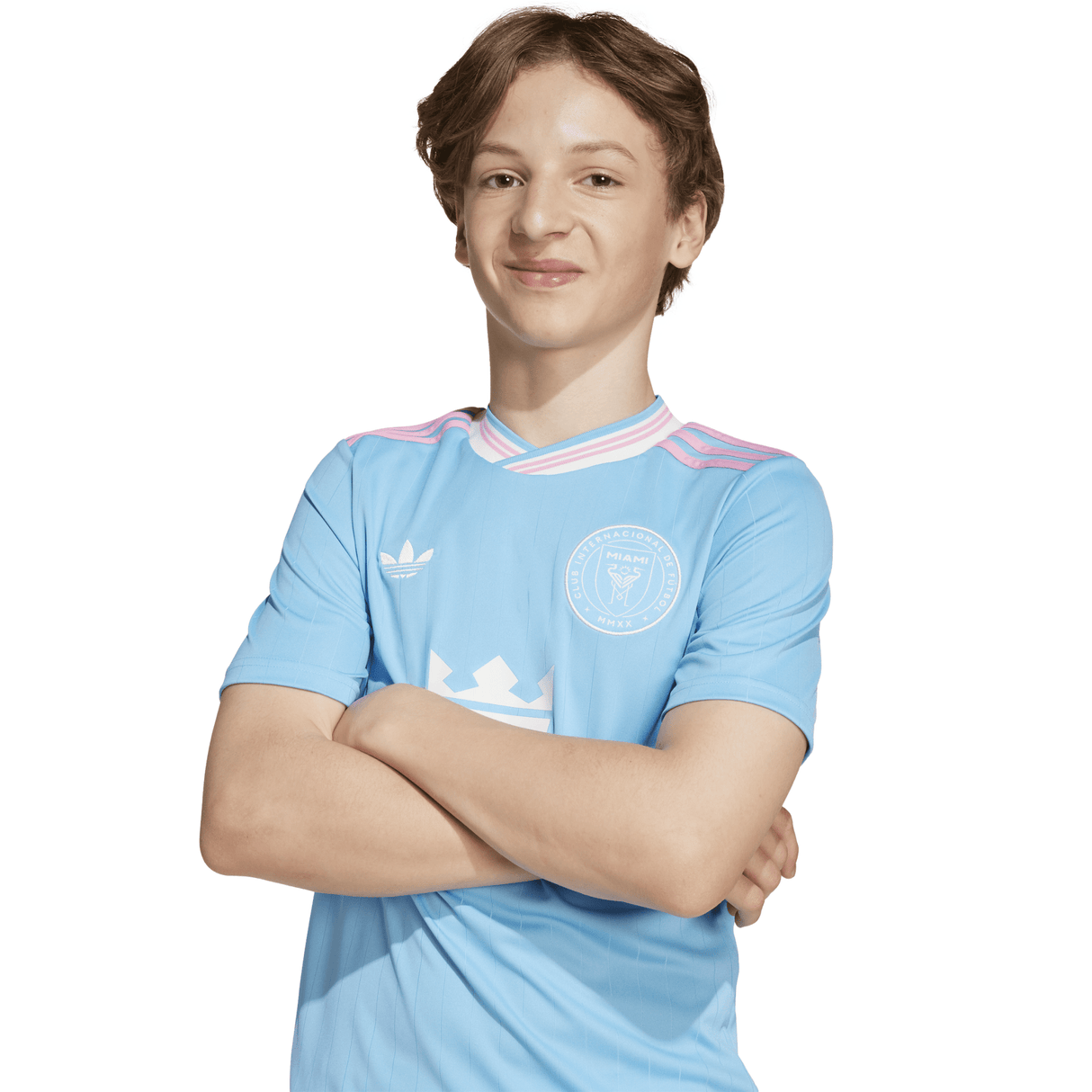 adidas Inter Miami CF 25/26 Third Youth Soccer Jersey - Light Blue - Best Buy Soccer