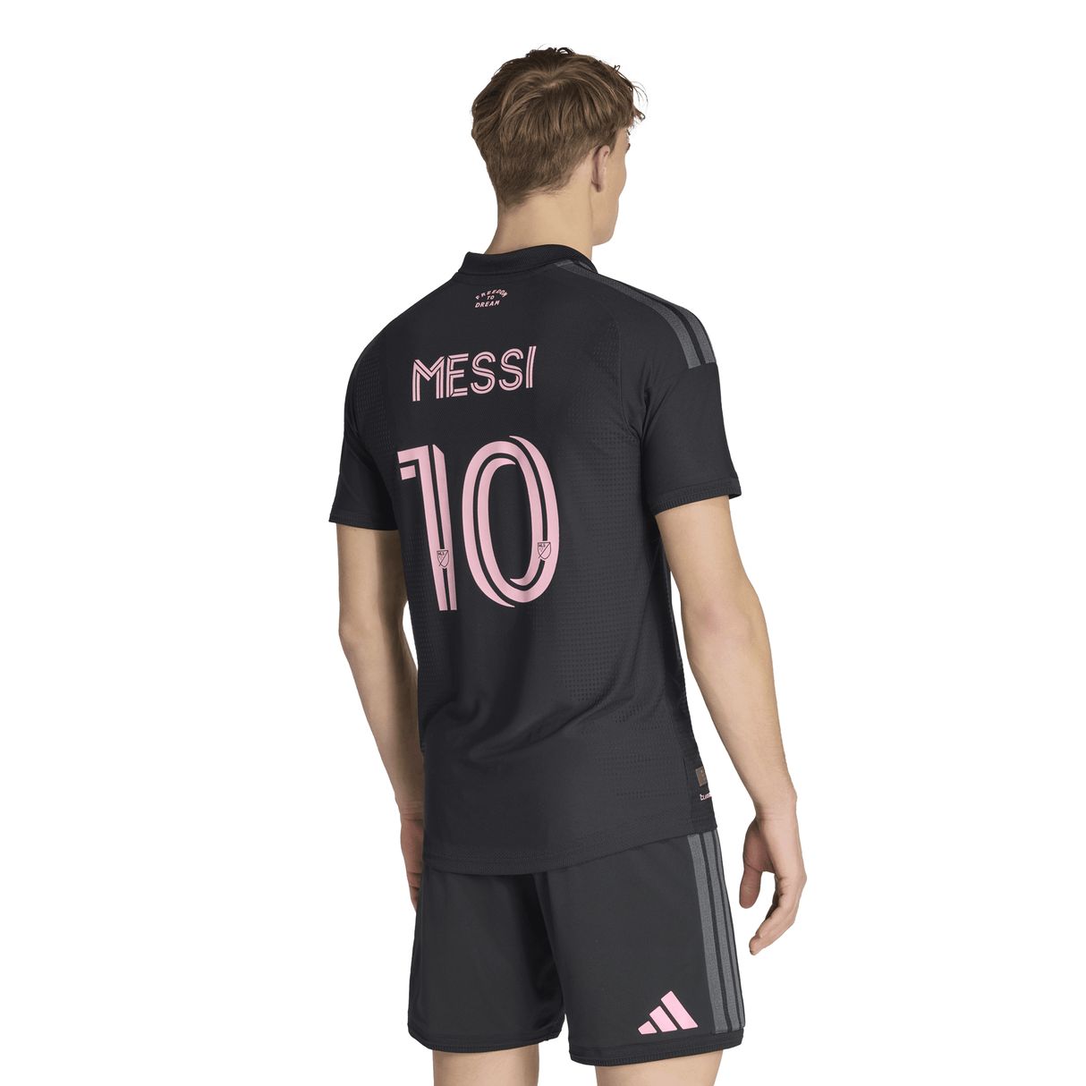 adidas Inter Miami CF Away Authentic Messi Men's Soccer Jersey 26/27 - Black/Pink - Best Buy Soccer
