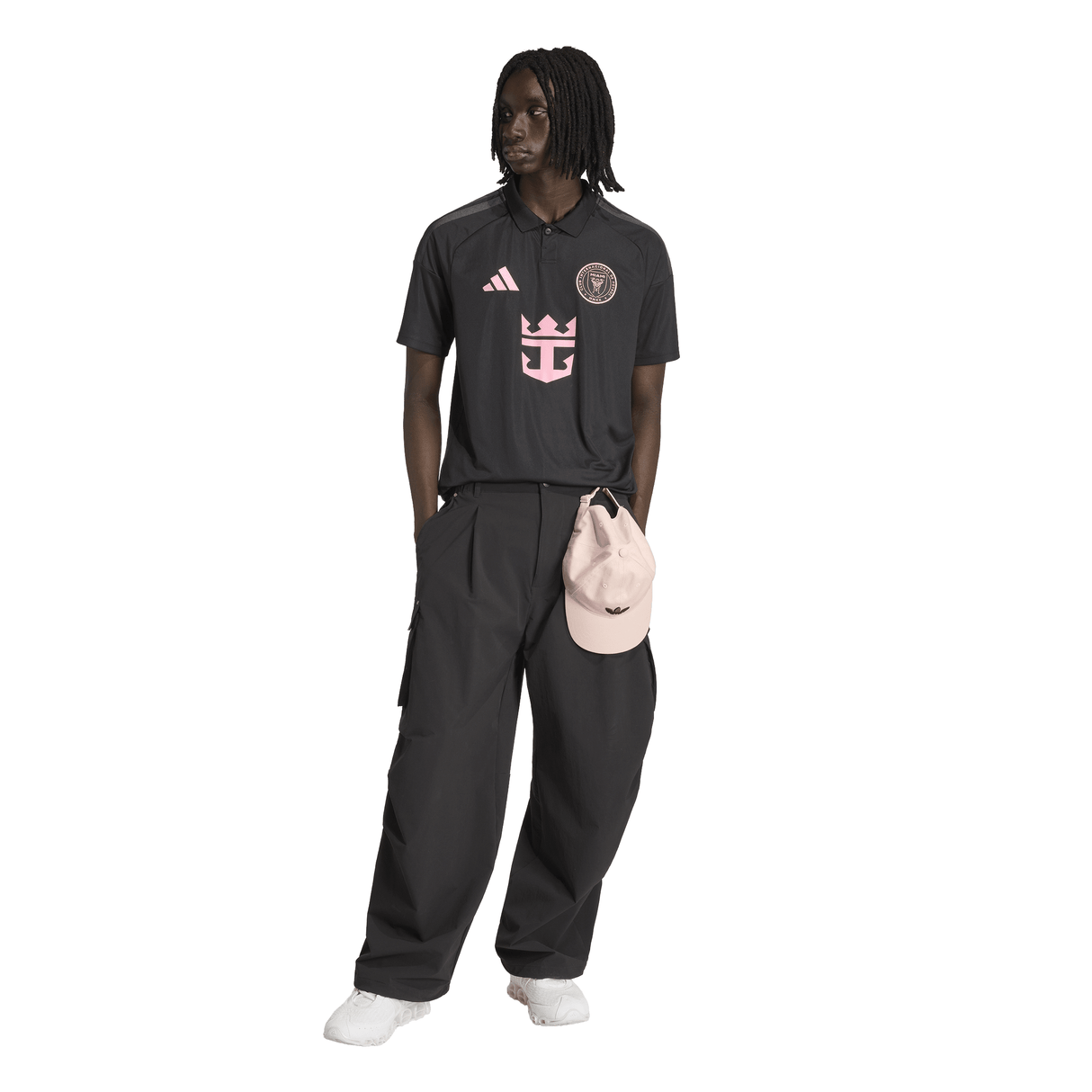 adidas Inter Miami CF Away Men's Soccer Jersey 26/27 - Black/Pink - Best Buy Soccer