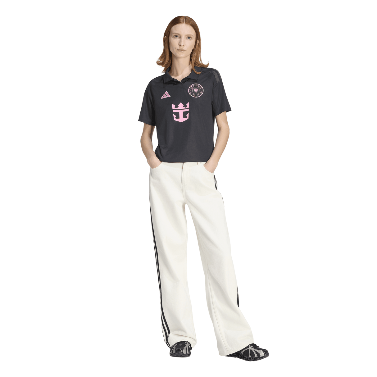 adidas Inter Miami CF Away Messi Women's Soccer Jersey 26/27 - Black/Pink - Best Buy Soccer