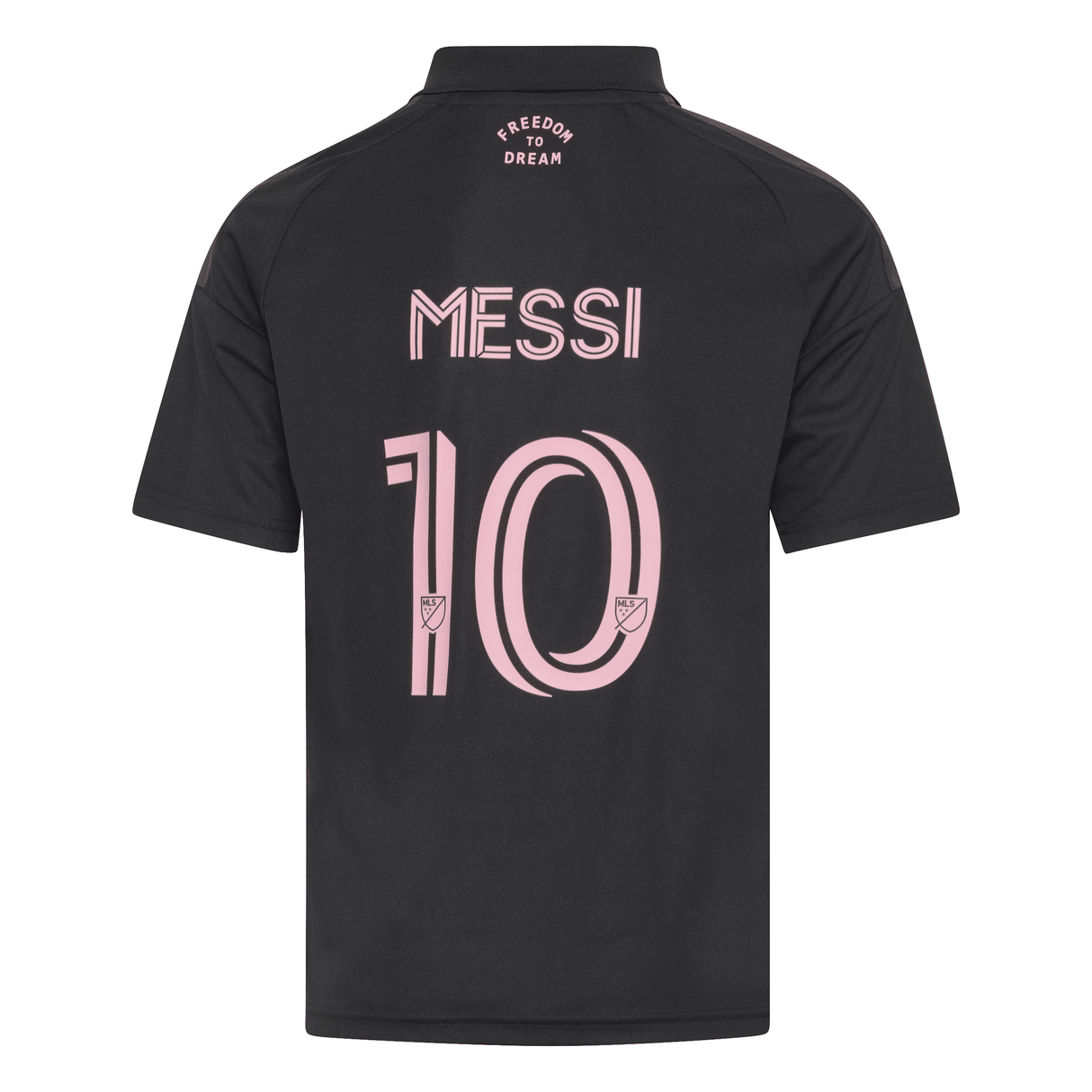 adidas Inter Miami CF Away Messi Youth Soccer Jersey 26/27 - Black/Pink - Best Buy Soccer