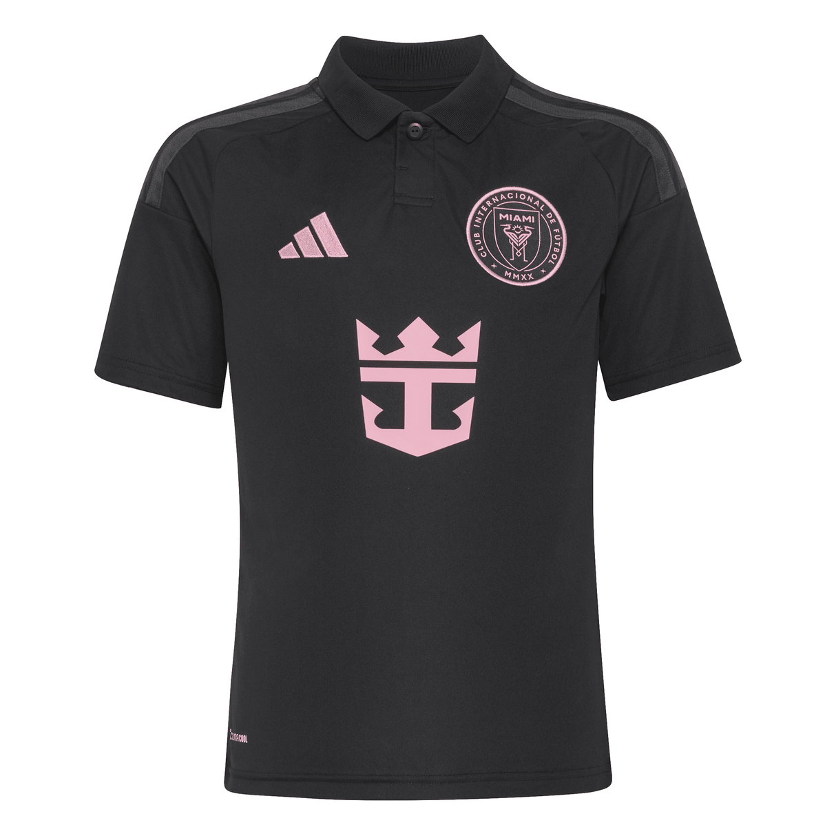 adidas Inter Miami CF Away Youth Soccer Jersey 26/27- Black/Pink - Best Buy Soccer