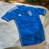adidas Italy Authentic Home Jersey 23 adidas Blue - Best Buy Soccer