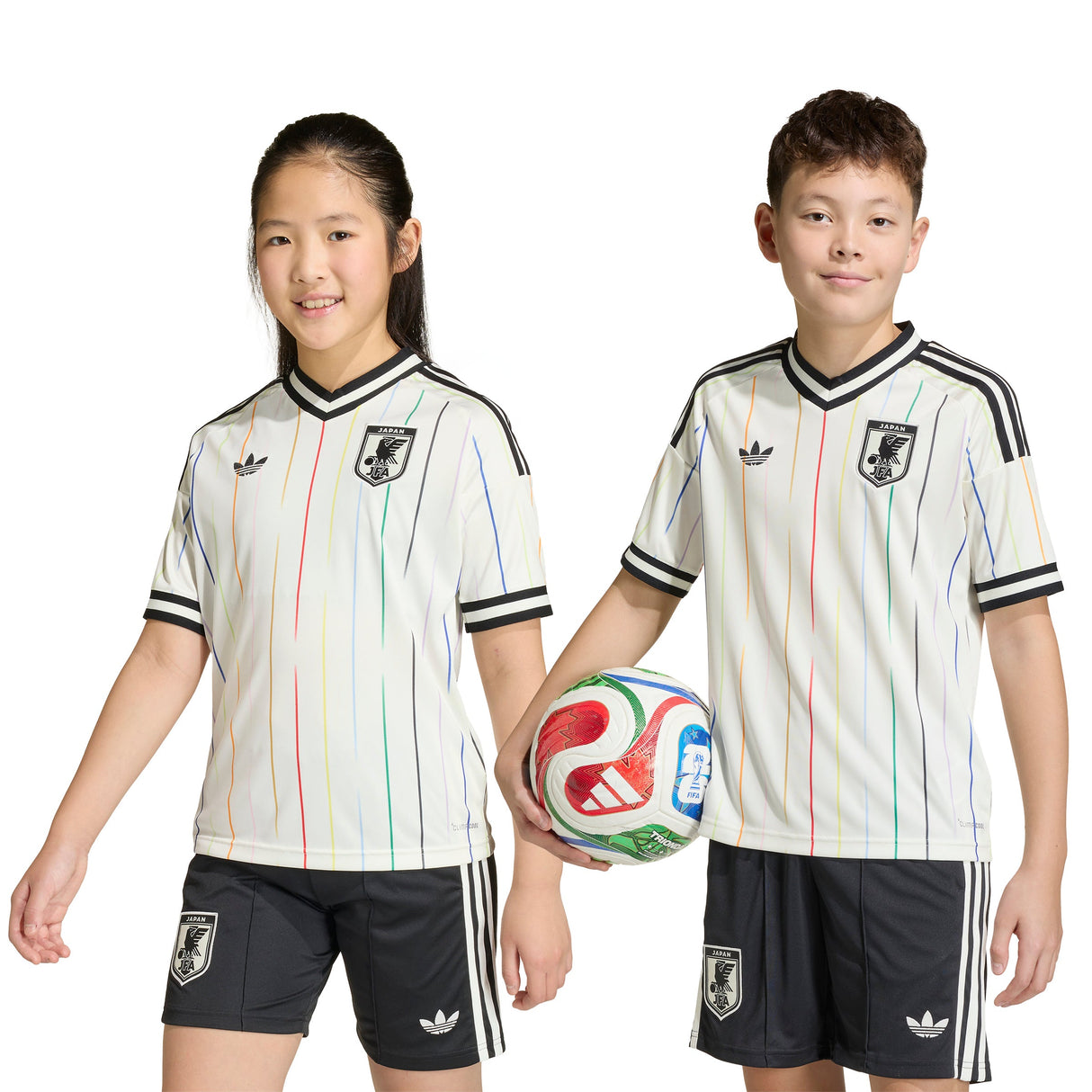 adidas Japan Away Youth Soccer Jersey 2026 - White/Black - Best Buy Soccer