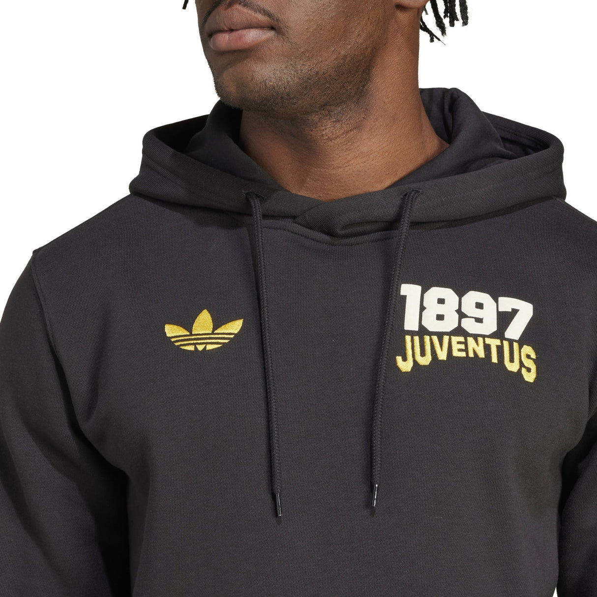 adidas Juventus VRCT Hoodie Black/Gold - Best Buy Soccer