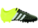 adidas Kid's Ace 15.3 FG/AG J Core Black/White/Solar Yellow - Best Buy Soccer