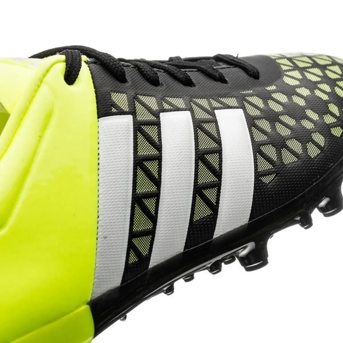 adidas Kid's Ace 15.3 FG/AG J Core Black/White/Solar Yellow - Best Buy Soccer