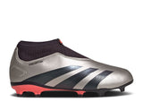 adidas Kid's Predator League Lace Less FG J Firm Ground Soccer Cleats Plamet/Black/Turbo - Best Buy Soccer