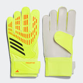adidas Kids Predator Training Goalkeeper Gloves Solar Yellow/Black/Solar Red - Best Buy Soccer