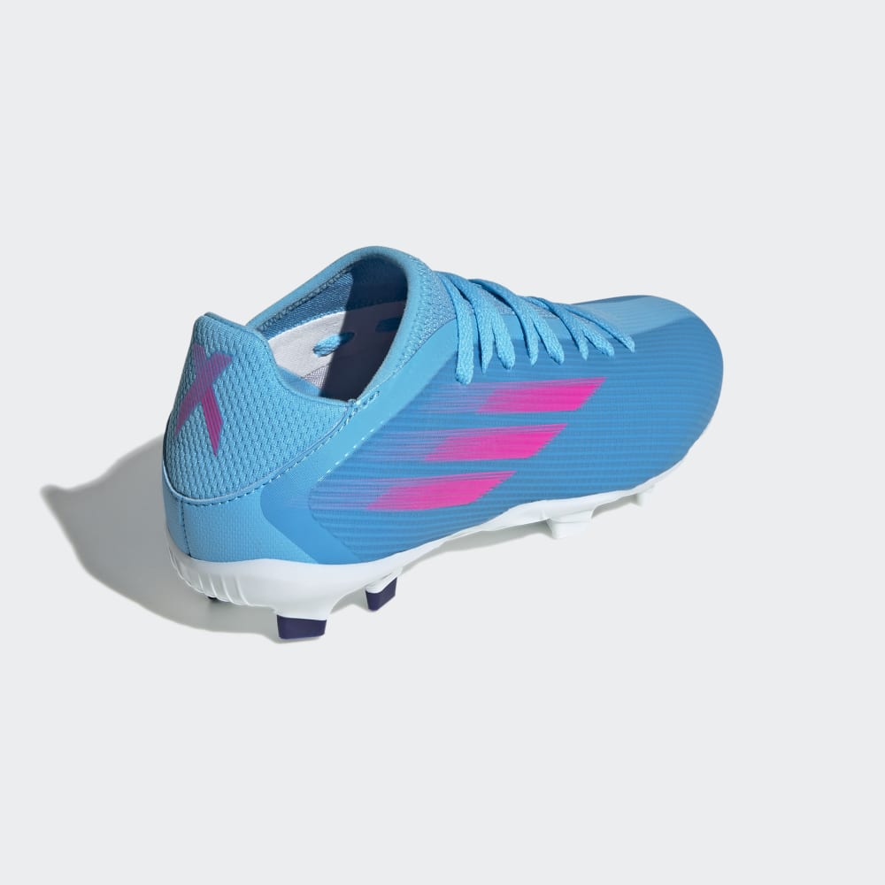 adidas Kid's X Speedflow 3 FG J Firm Ground Boots Sky Rush/Pink - Best Buy Soccer