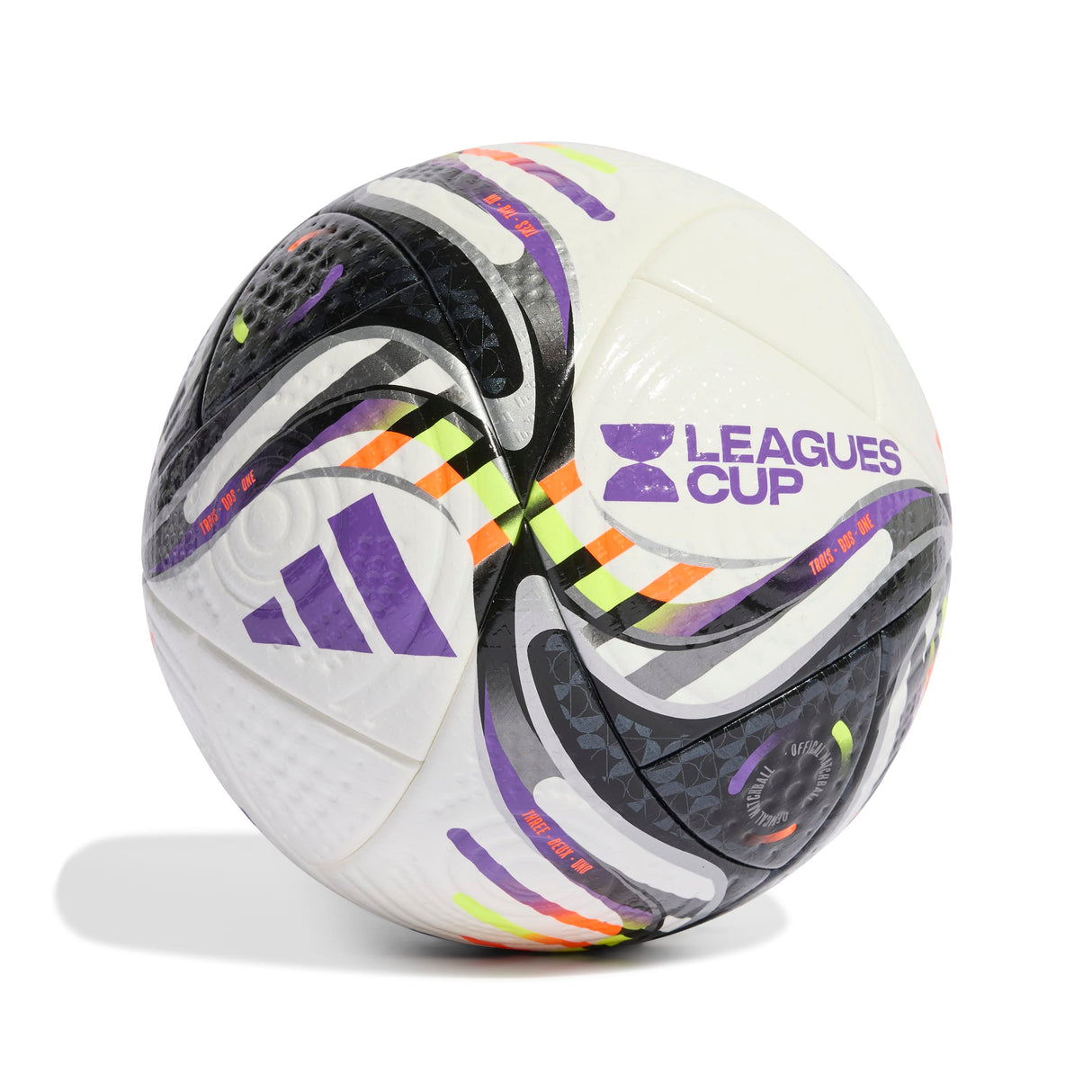 adidas Leagues Cup 25 Pro Ball Soccer - White/Black/Orange/Yellow - Best Buy Soccer