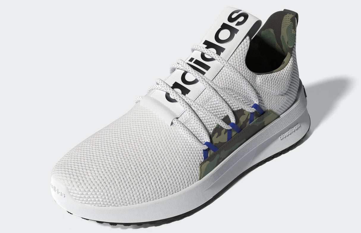 adidas Lite Racer Adapt 4 Cloudfoam Lifestyle Running Slip - On Shoes Whjite/Royal - Best Buy Soccer