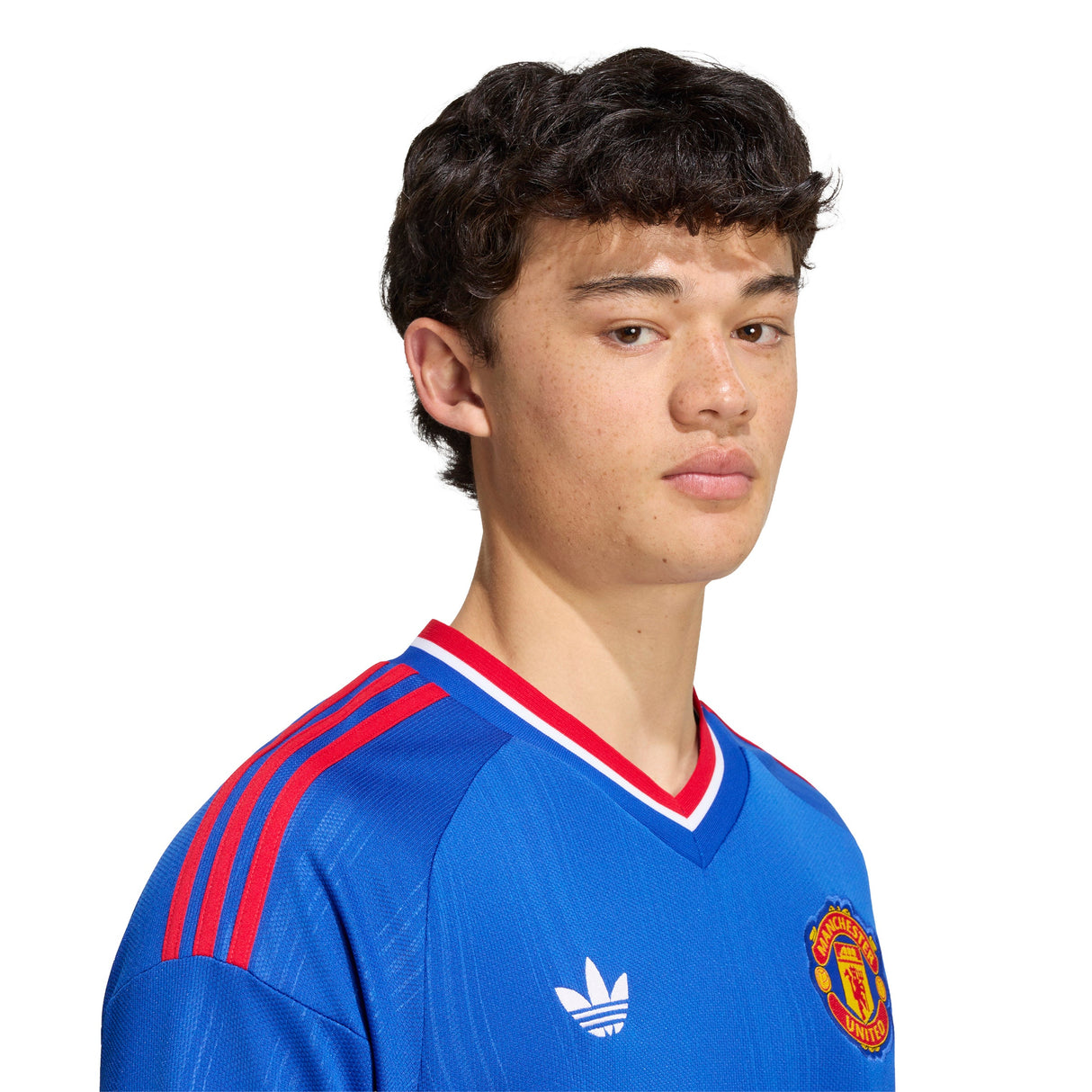 adidas Manchester United Away Long Sleeve Men's Soccer Jersey 26/27 - Royal Blue - Best Buy Soccer
