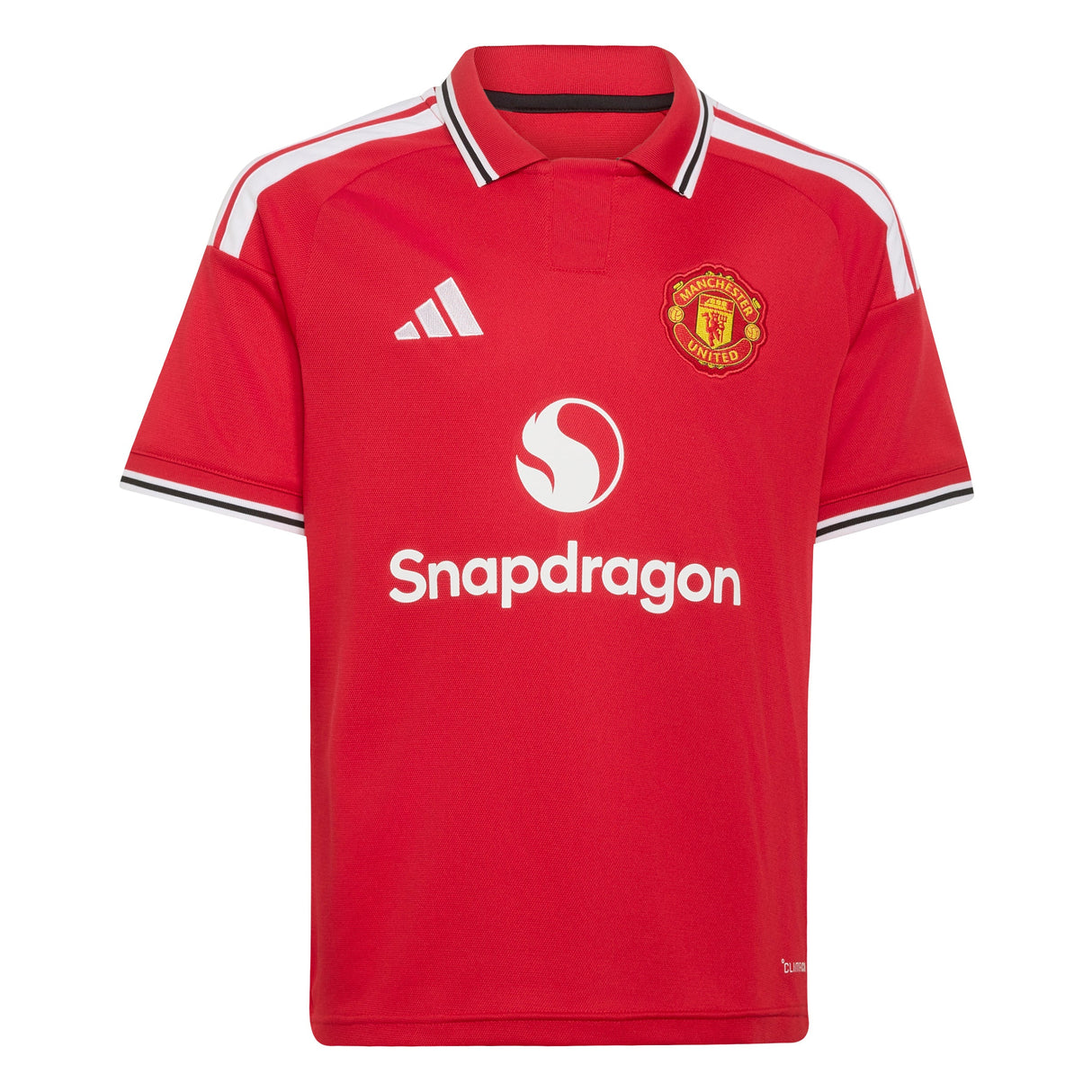 adidas Manchester United Home Youth Soccer Jersey 26/27 - Red - Best Buy Soccer