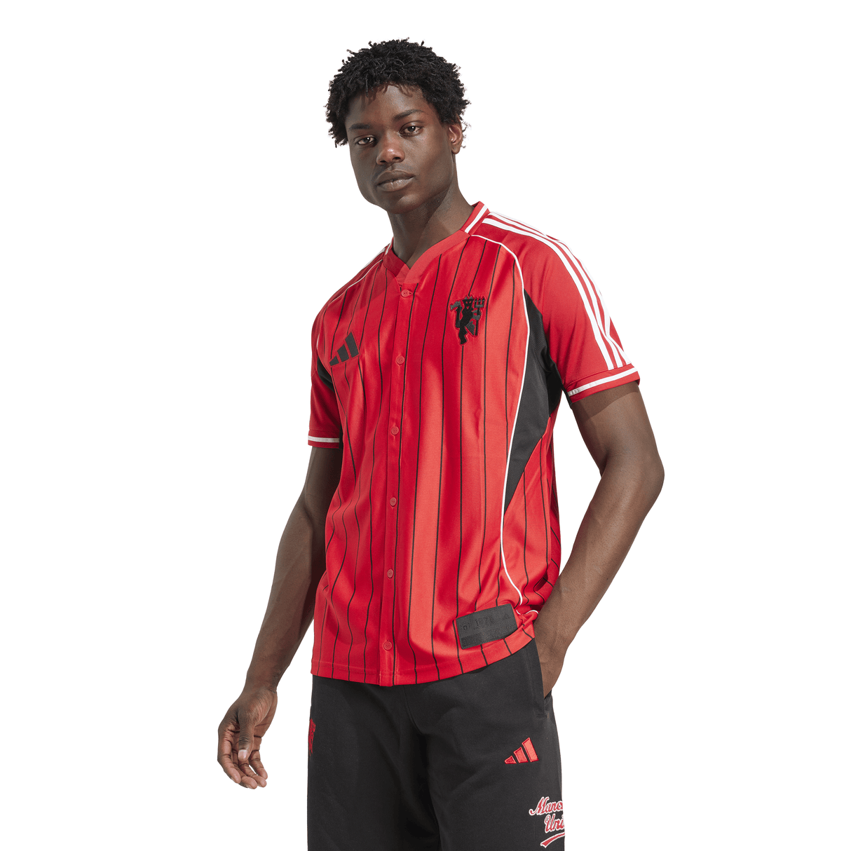 adidas Manchester United US Pack Men's Soccer Shirt - Red - Best Buy Soccer