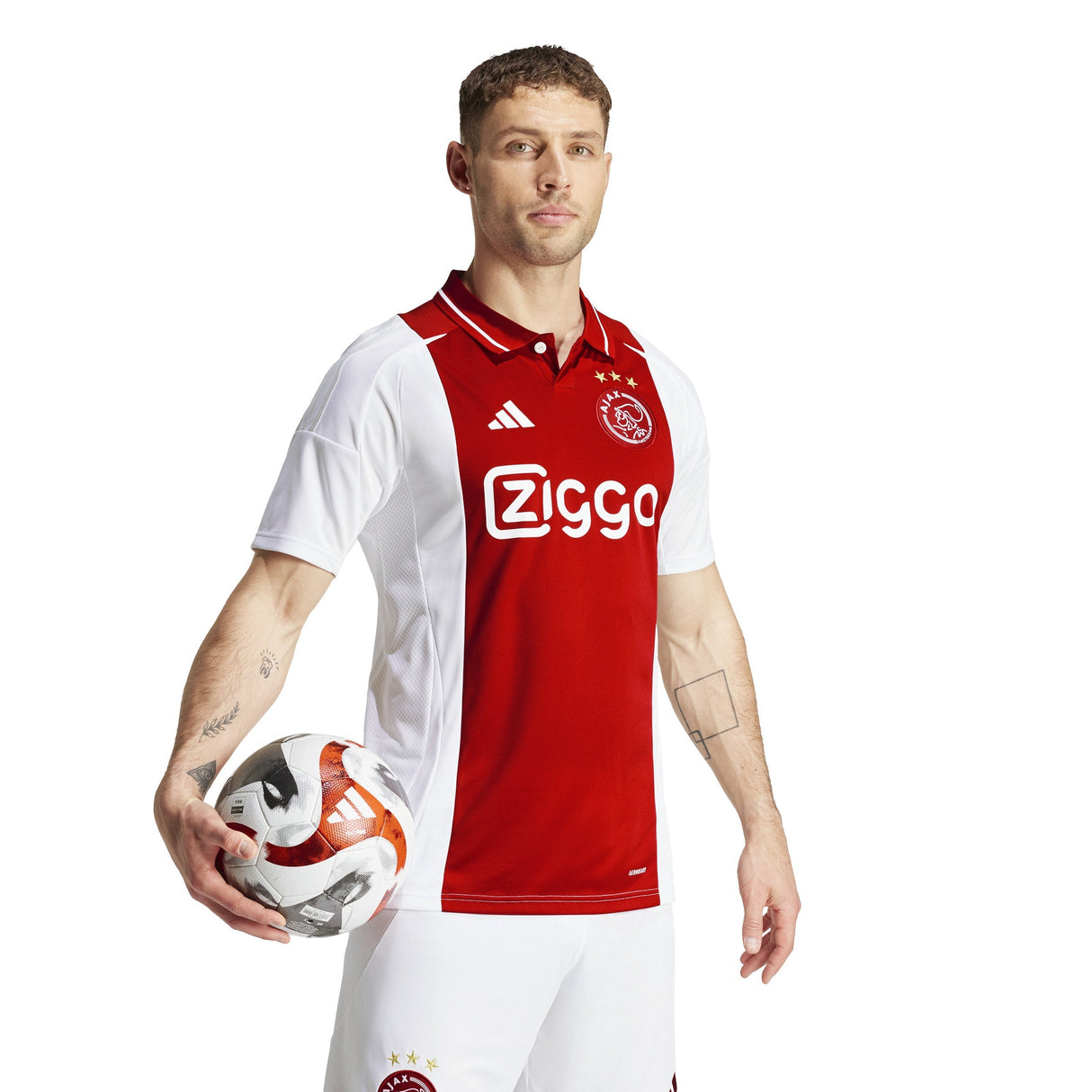 adidas Men's Ajax Amsterdam Home Jersey 24/25 - Best Buy Soccer
