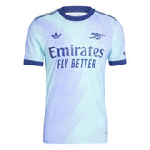 adidas Men's Arsenal Third Jersey Authentic 24/25 Aqua/Purple - Best Buy Soccer