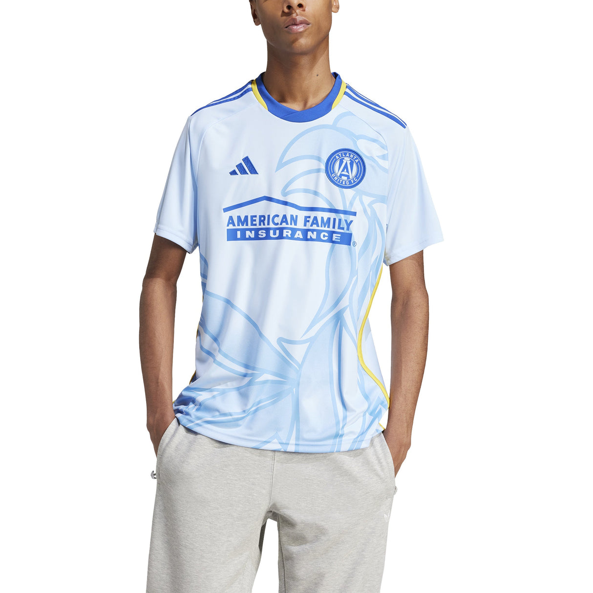 adidas Men's Atlanta United Away Jersey 24/25 Blue - Best Buy Soccer