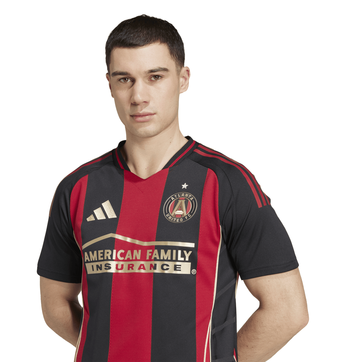 adidas Men's Atlanta United Home Authentic Jersey 25 Black - Best Buy Soccer