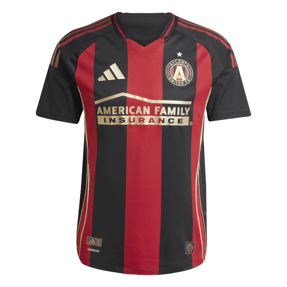 adidas Men's Atlanta United Home Authentic Jersey 25 Black - Best Buy Soccer