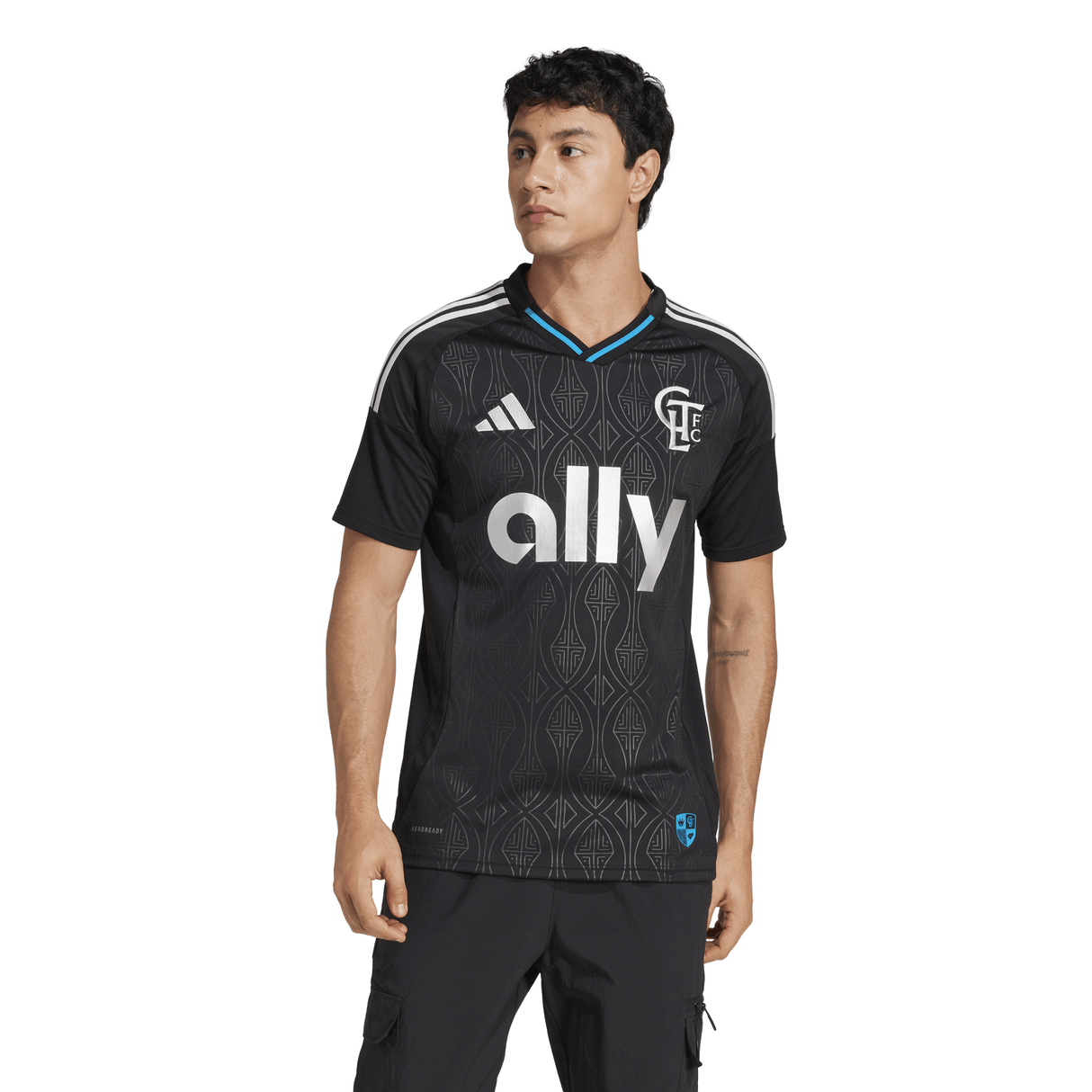 adidas Men's Charlotte FC Away Jersey 25/26 Black - Best Buy Soccer