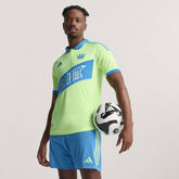 adidas Men's Charlotte FC Third Authentic Soccer Jersey 25/26 Yellow - Best Buy Soccer