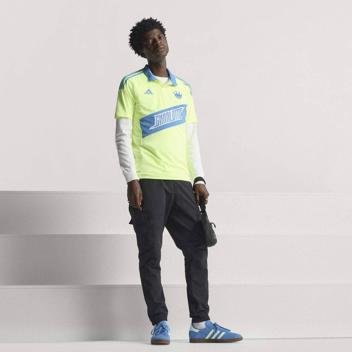 adidas Men's Charlotte FC Third Soccer Jersey 25/26 - Yellow - Best Buy Soccer