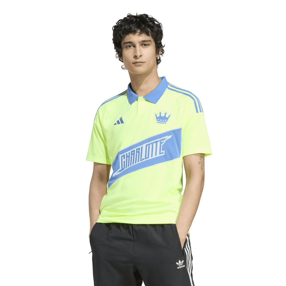 adidas Men's Charlotte FC Third Soccer Jersey 25/26 - Yellow - Best Buy Soccer