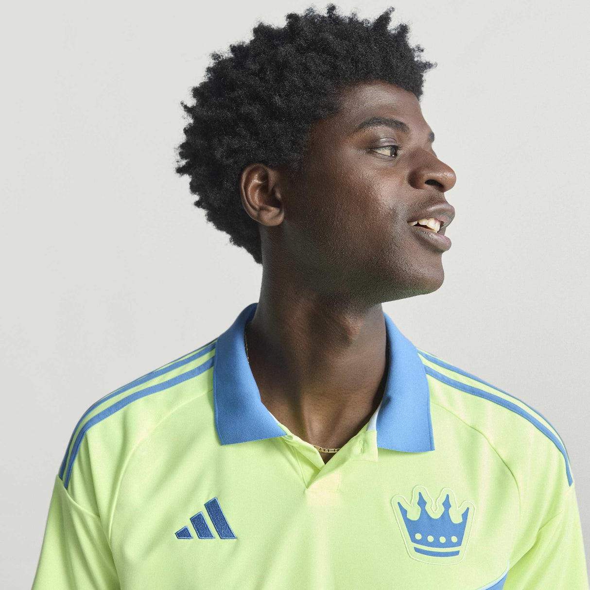 adidas Men's Charlotte FC Third Soccer Jersey 25/26 - Yellow - Best Buy Soccer