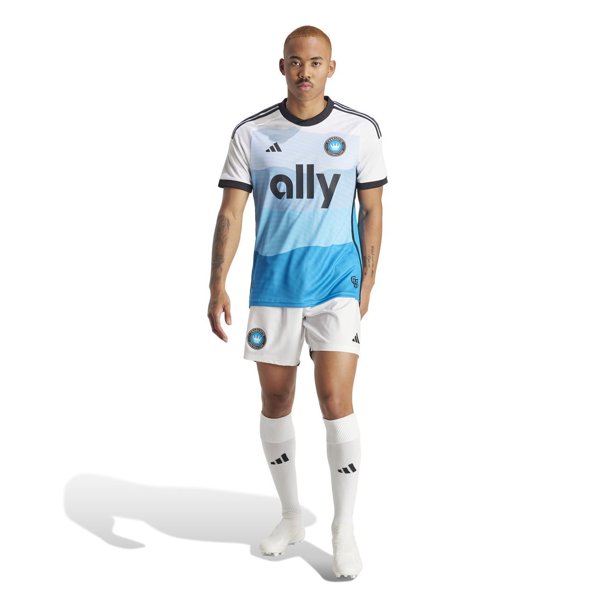 adidas Men's Charlotte Home Authentic Jersey 24 - Best Buy Soccer