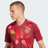 adidas Men's Germany (Women's Team) Away Jersey 25 Burgundy - Best Buy Soccer