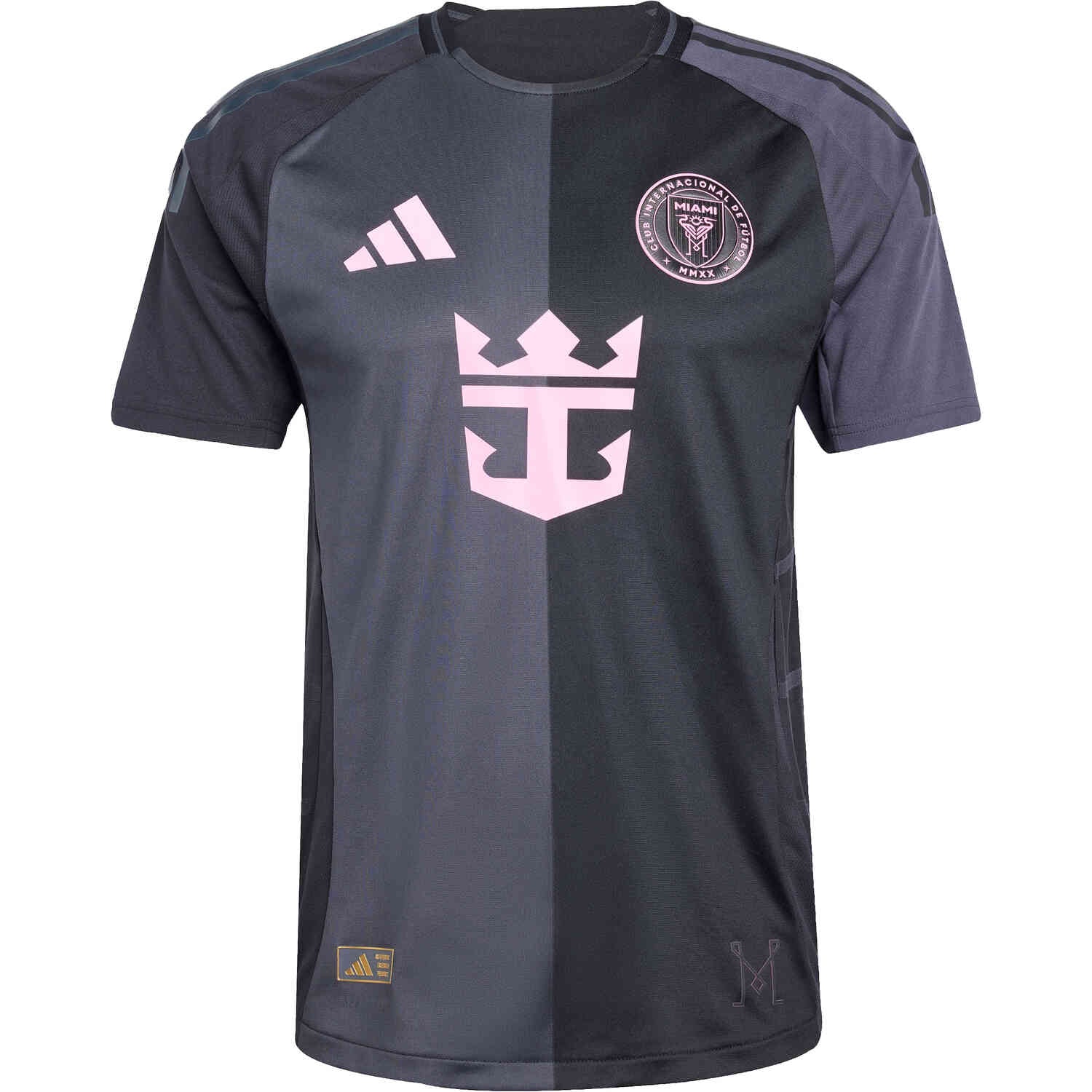 adidas Men's Inter Miami CF Away Authentic Jersey 25/26 Black - Best Buy Soccer
