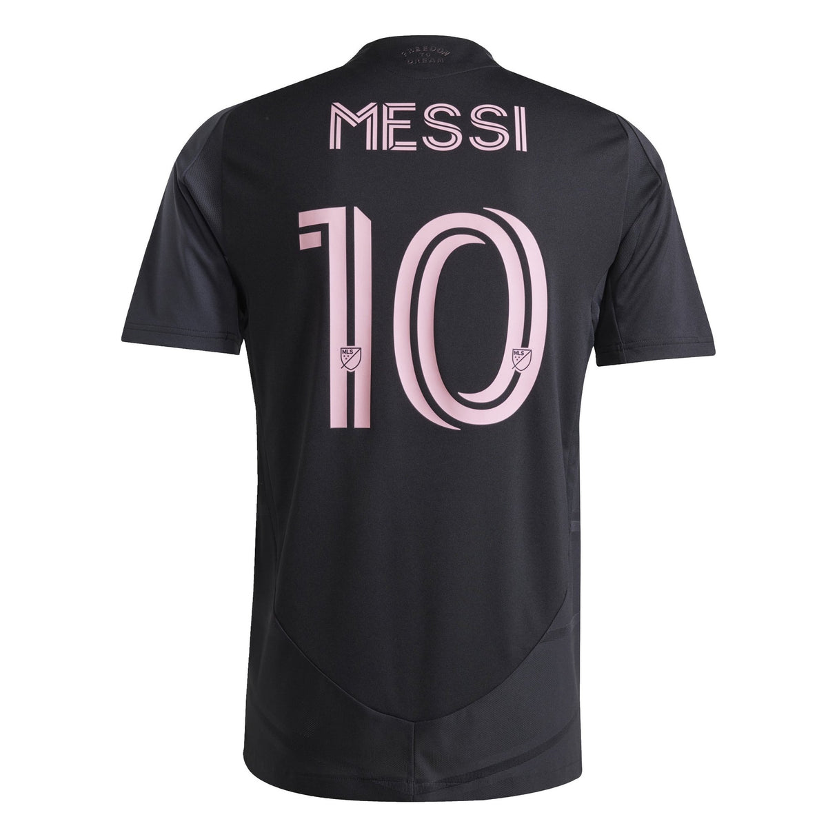adidas Men's Inter Miami CF Messi Away Authentic Jersey 25/26 Black - Best Buy Soccer