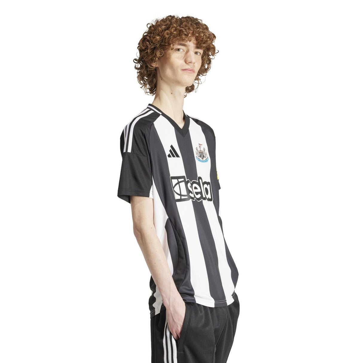 adidas Men's Newcastle Home Jersey 24/25 Black/White - Best Buy Soccer