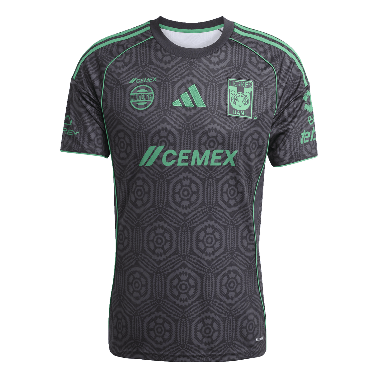 adidas Men's Tigres UANL Third Jersey 25/26 - Carbon - Best Buy Soccer