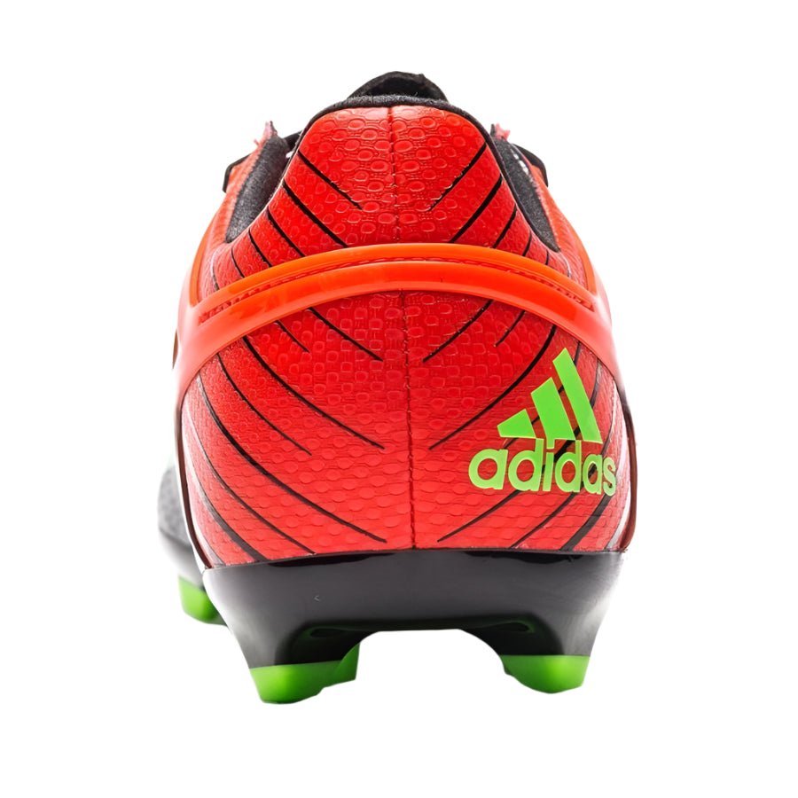 adidas Messi 15.1 FG/AG Multi - Ground Youth Soccer Cleats - Black/Solar Green/Solar Red - Best Buy Soccer