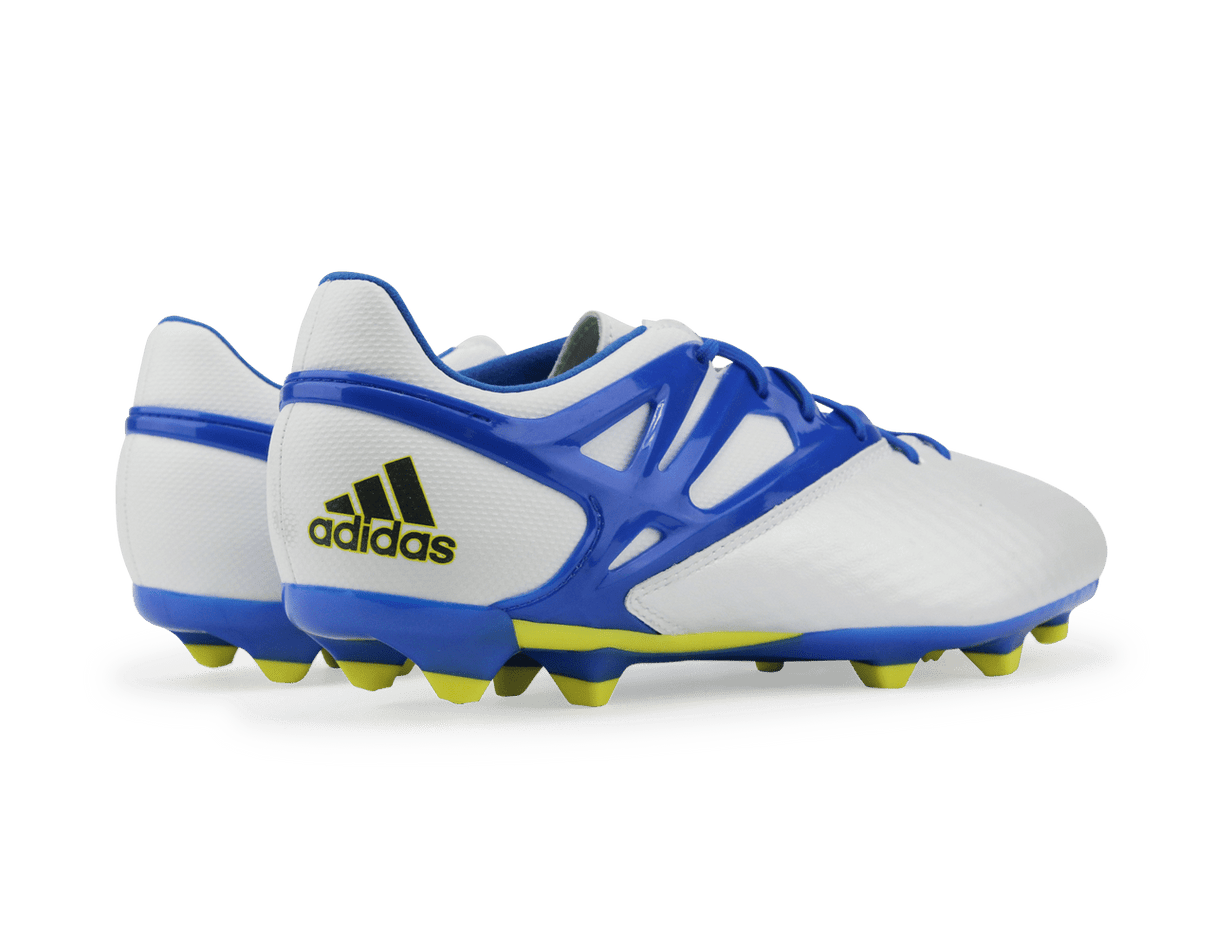 adidas Messi 15.3 FG/AG White/Blue/Yellow - Best Buy Soccer