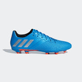 adidas Messi 16.3 FG Firm Ground Soccer Cleats - Shock Blue/Matte Silver/Black - Best Buy Soccer