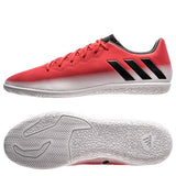 adidas Messi 16.3 IN Indoor Soccer Shoes - Red/Black/White - Best Buy Soccer