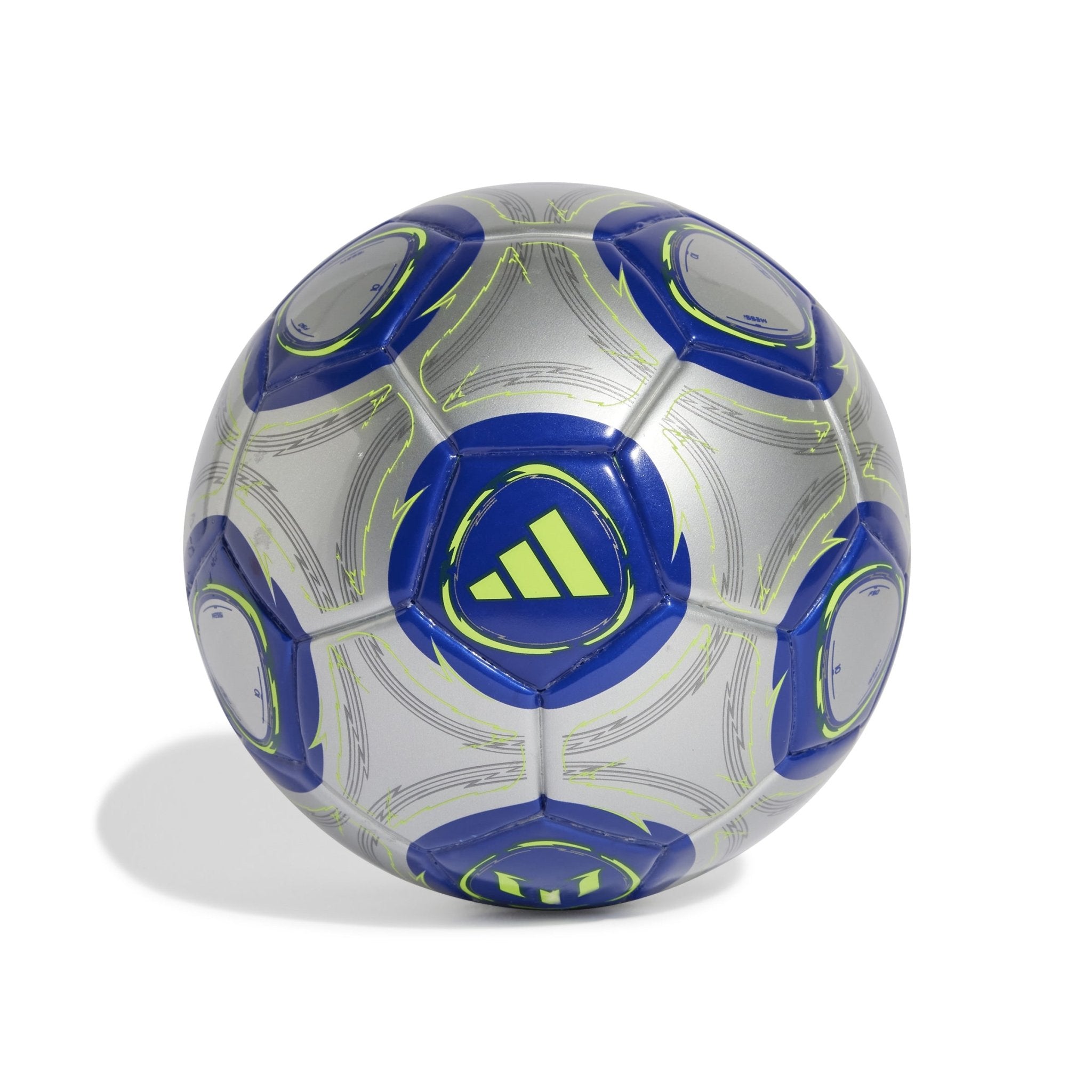 adidas Messi Mini Ball Silver/Royal - Best Buy Soccer