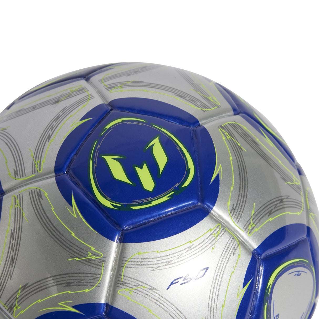 adidas Messi Mini Ball Silver/Royal - Best Buy Soccer