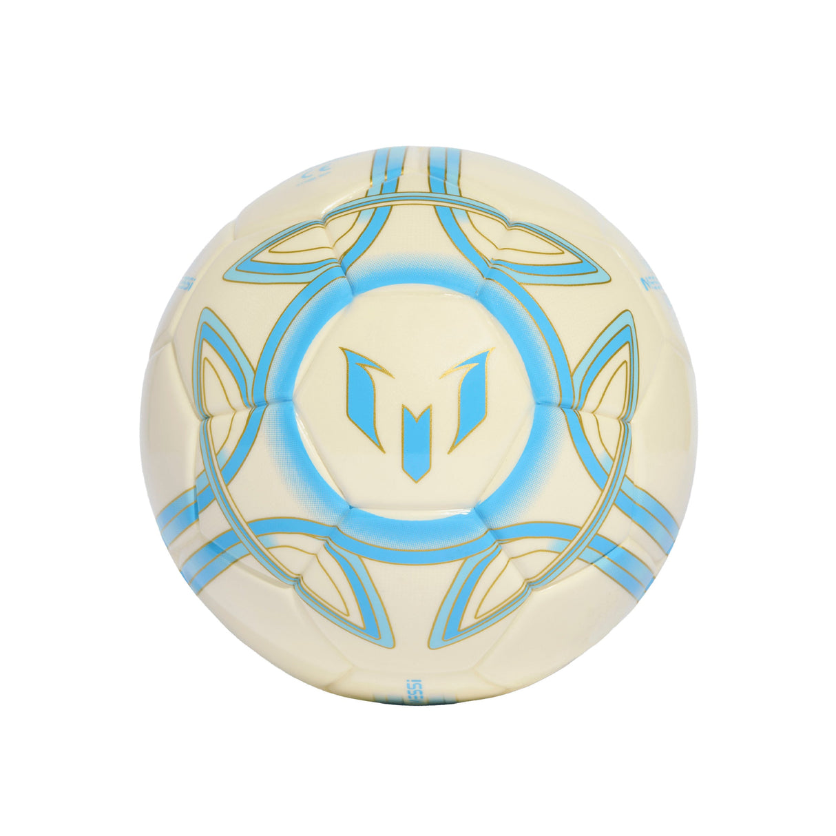 adidas Messi Mini Soccer Ball - Ivory/Blue - Best Buy Soccer