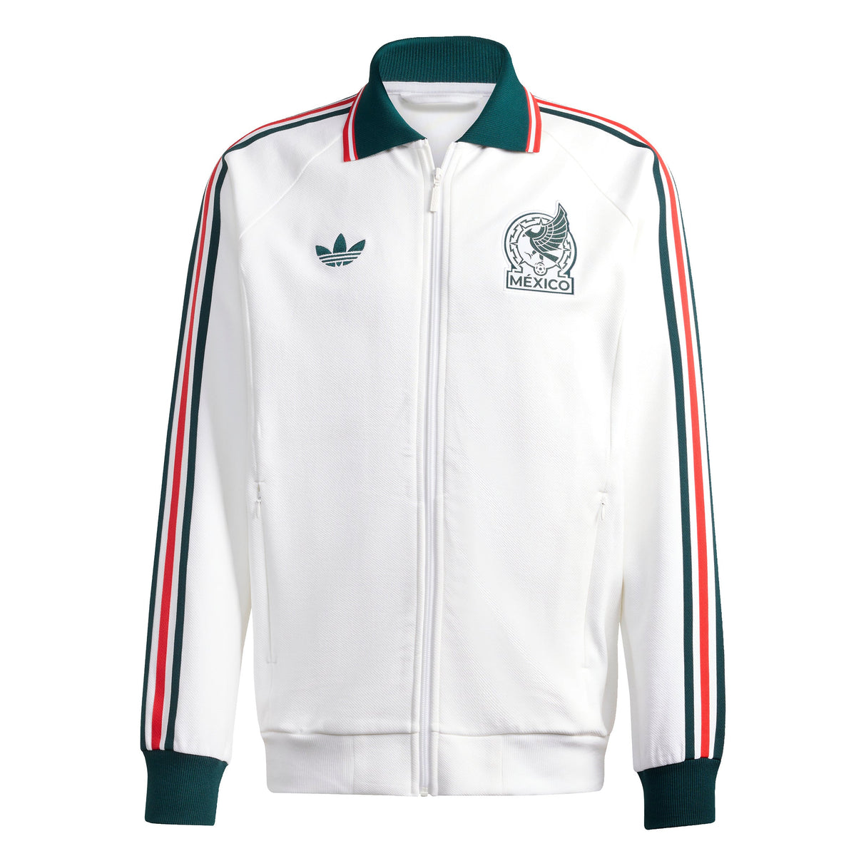 adidas Mexico Away Anthem Men's Soccer Jacket - White - Best Buy Soccer
