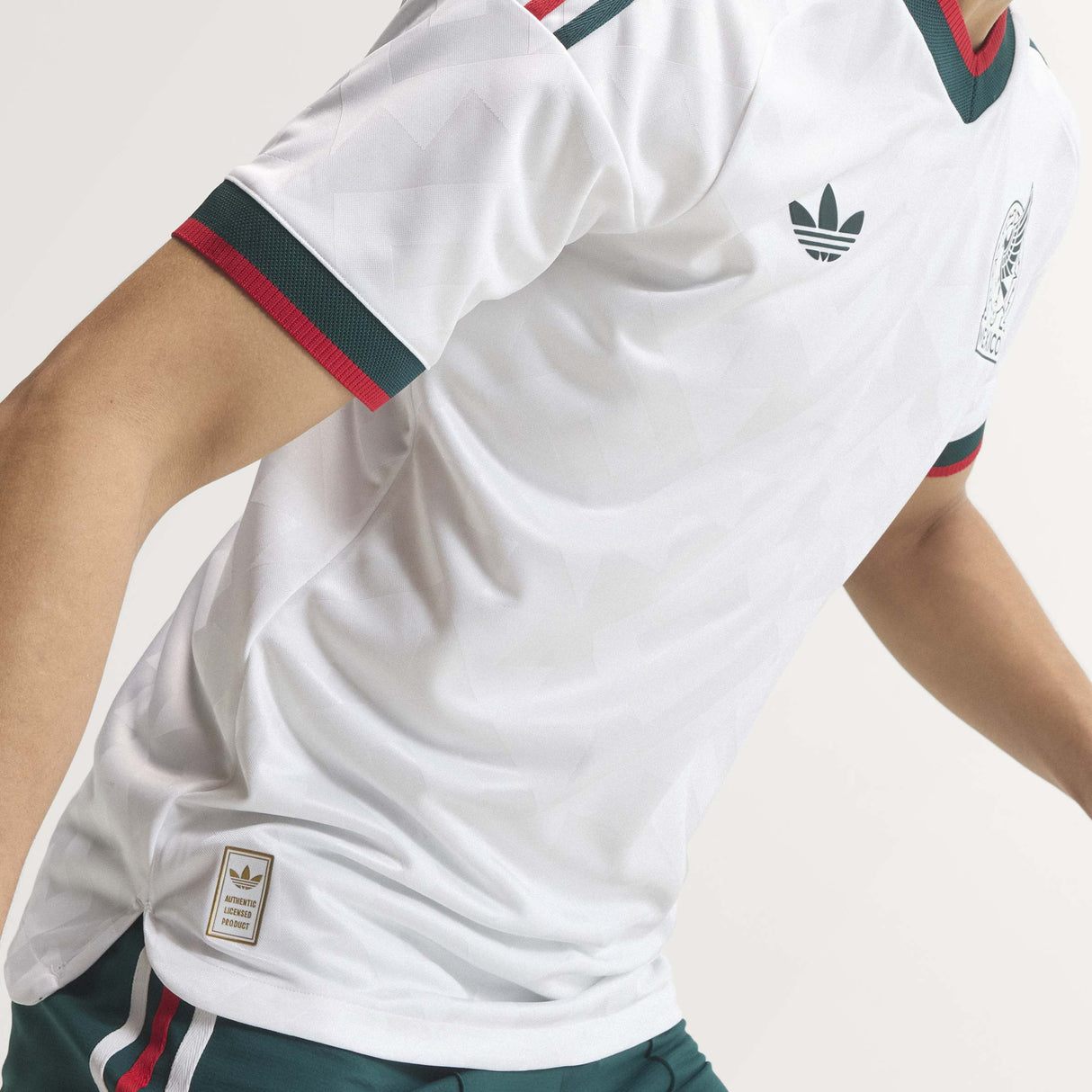adidas Mexico Away Authentic Men's Soccer Jersey 2026 - White - Best Buy Soccer