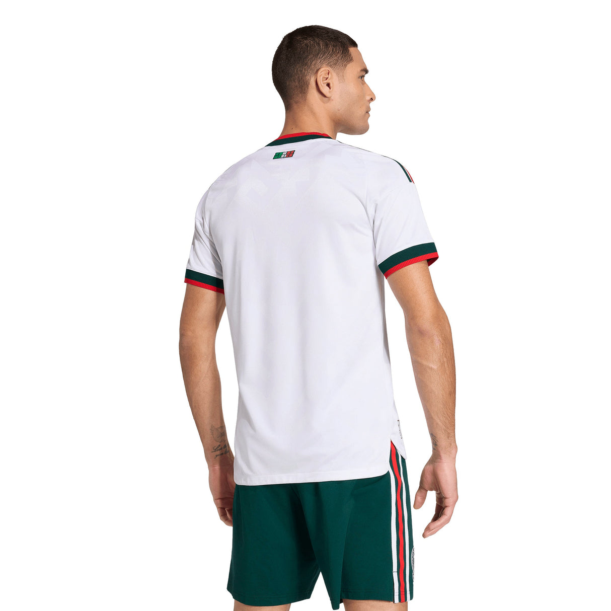 adidas Mexico Away Authentic Men's Soccer Jersey 2026 - White - Best Buy Soccer