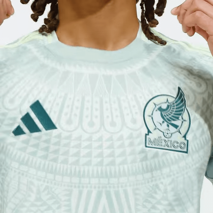 adidas Mexico Away Jersey 2024 - Linen Green - Best Buy Soccer