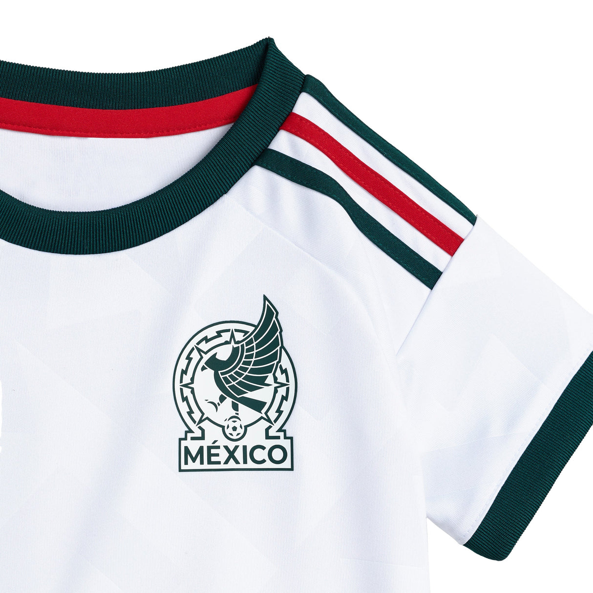 adidas Mexico Away Soccer Baby Kit 2026 - White - Best Buy Soccer